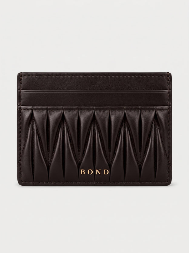 Pleated Cardholder