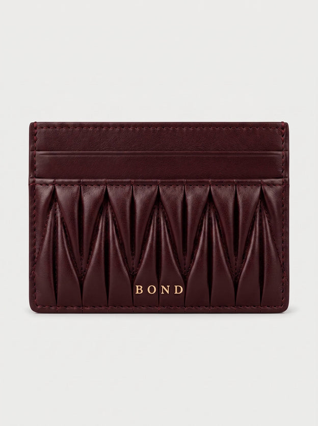 Pleated Cardholder