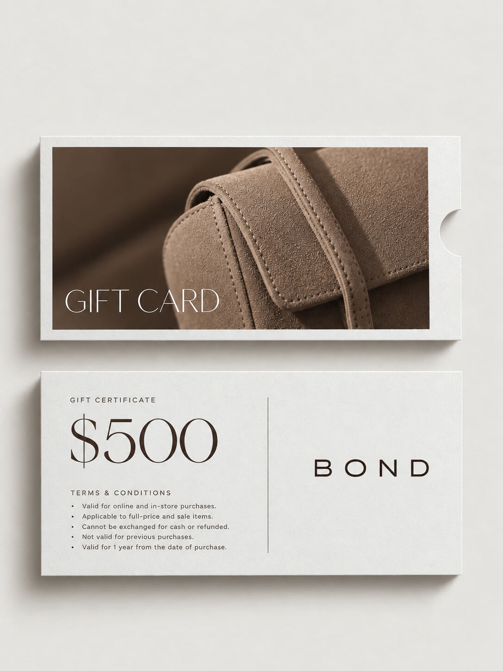 BOND Gift Card