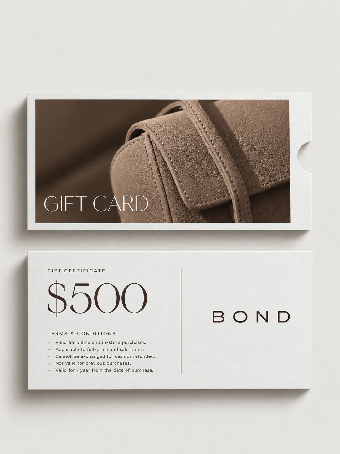 BOND Gift Card