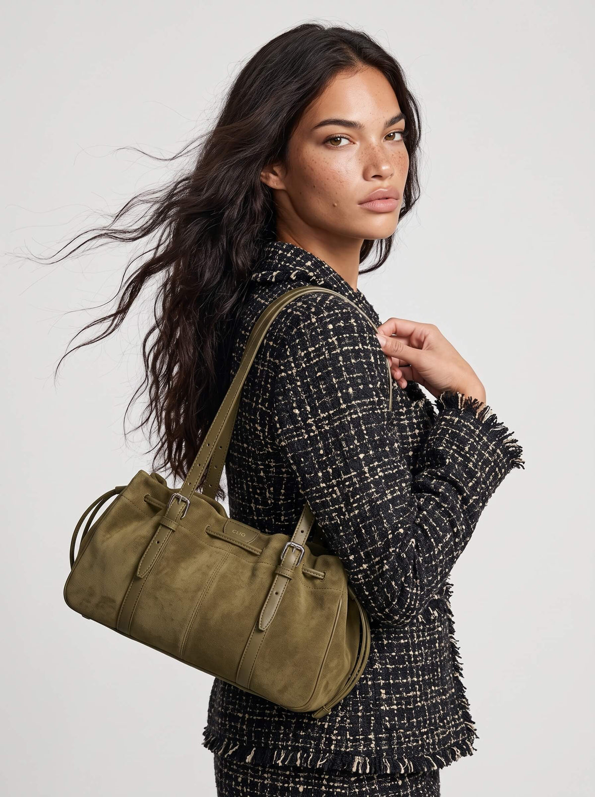 Marlow Suede Tote