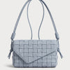 Lattice Suede Bag