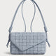 Lattice Suede Bag