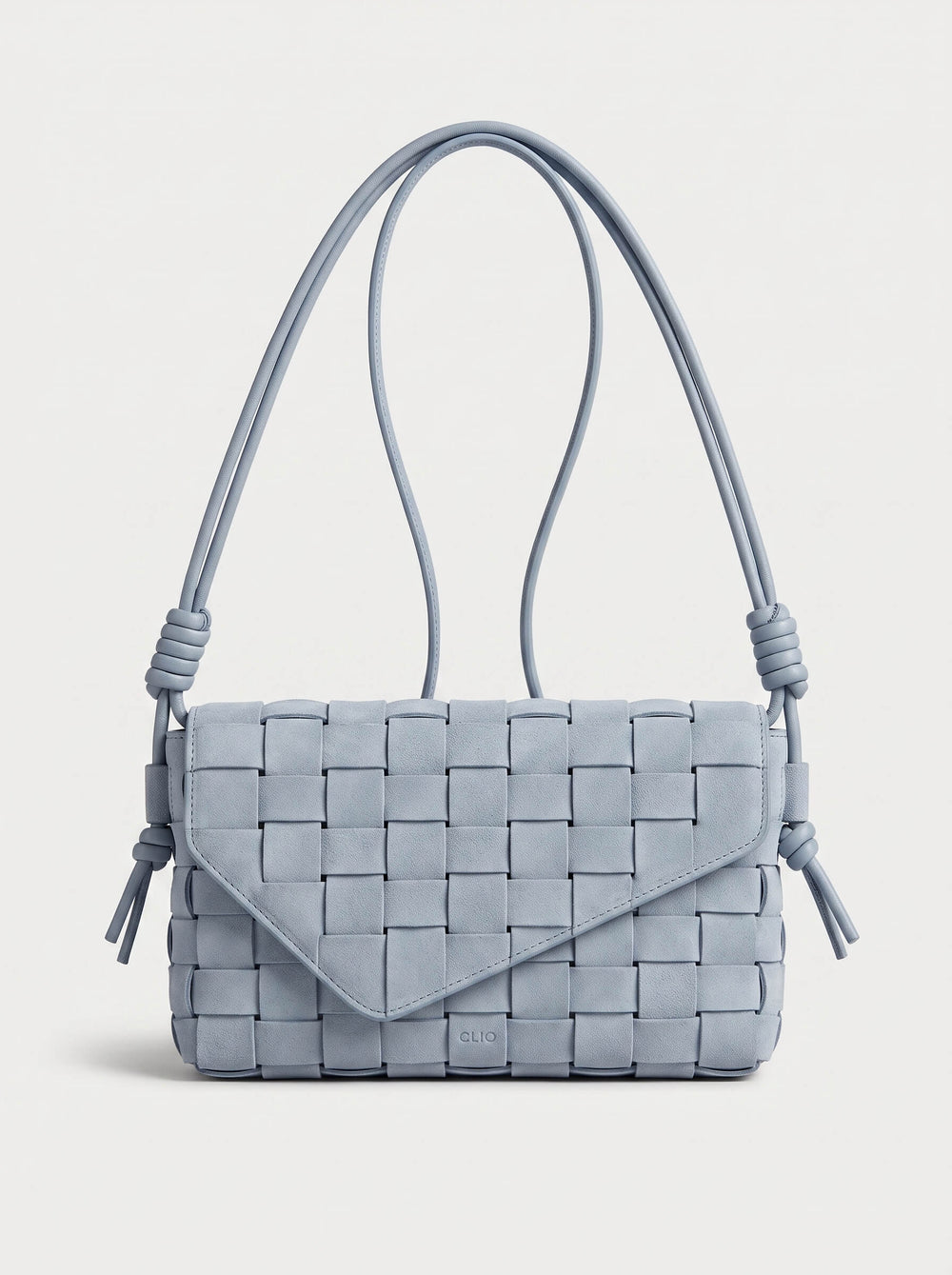 Lattice Suede Bag
