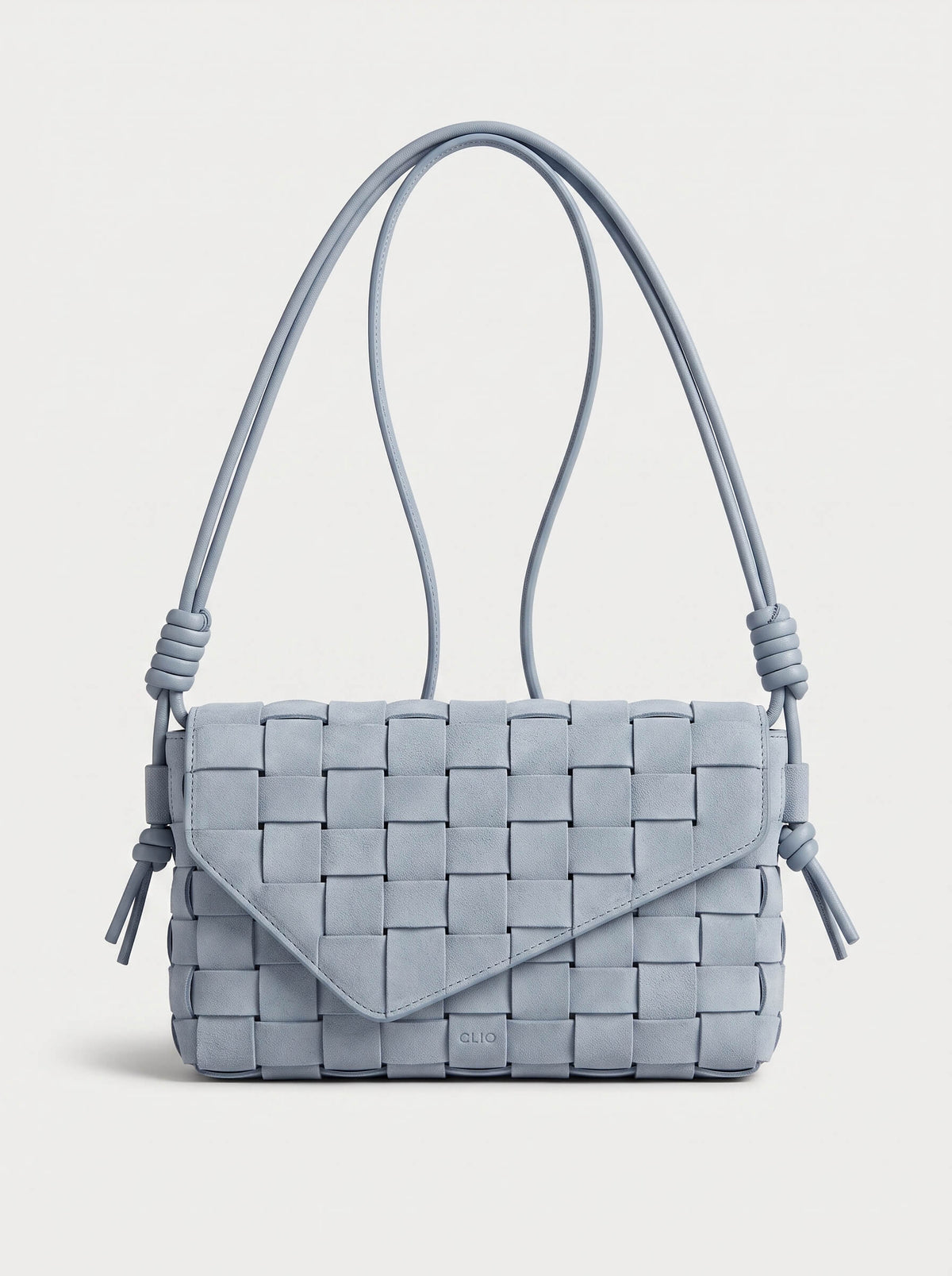 Lattice Suede Bag