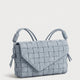 Lattice Suede Bag