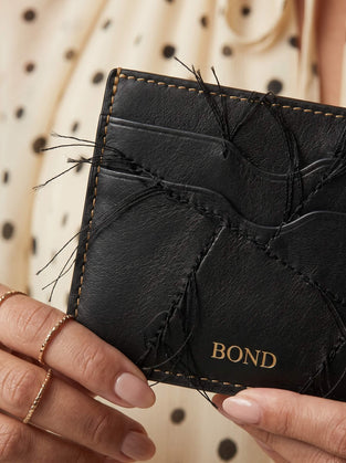 Frayed Cardholder