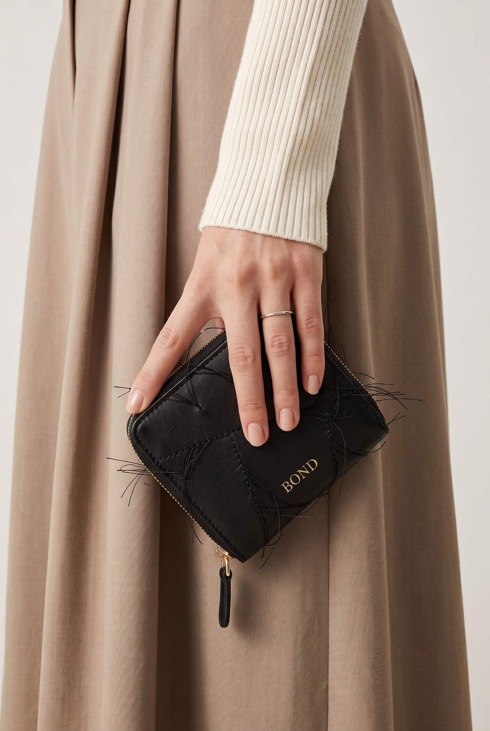 Bond Frayed Zip