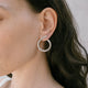 Boucles d'oreilles bouclées