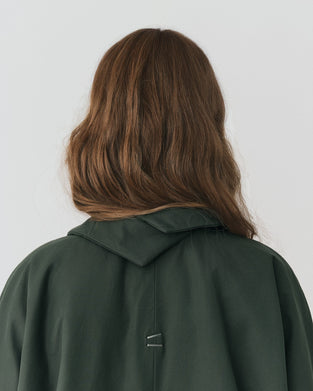 Khaki Warm Long Jacket
