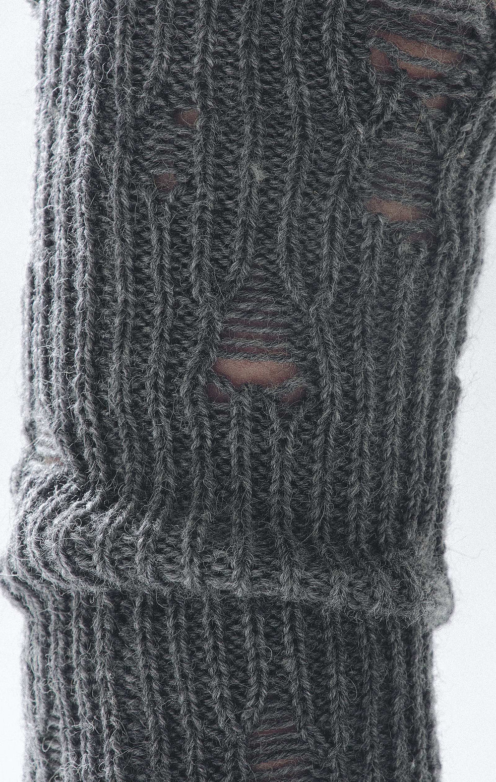 Chaussettes d'hiver trouées