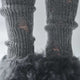 Chaussettes d'hiver trouées