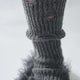 Chaussettes d'hiver trouées