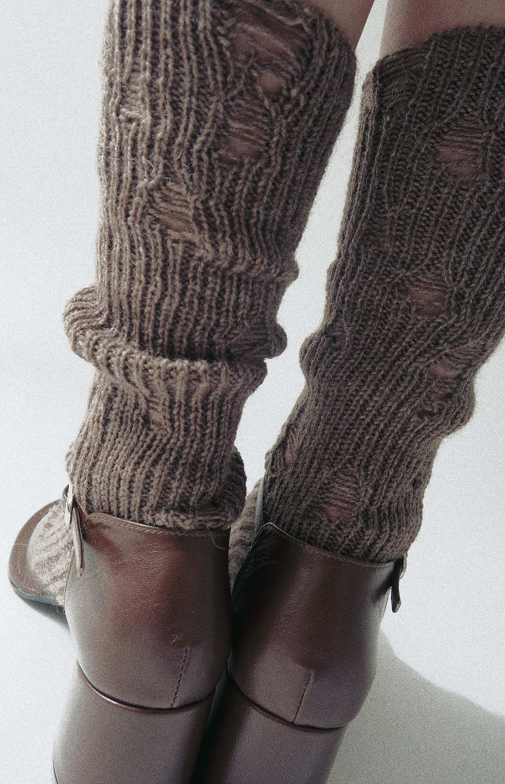Chaussettes d'hiver trouées