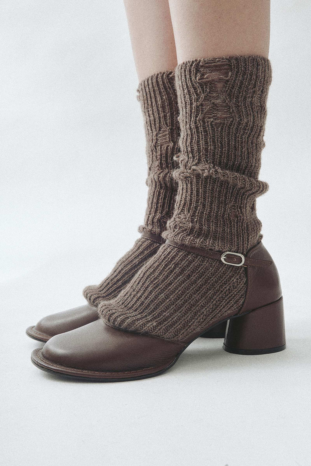 Chaussettes d'hiver trouées