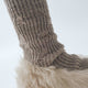 Chaussettes d'hiver trouées