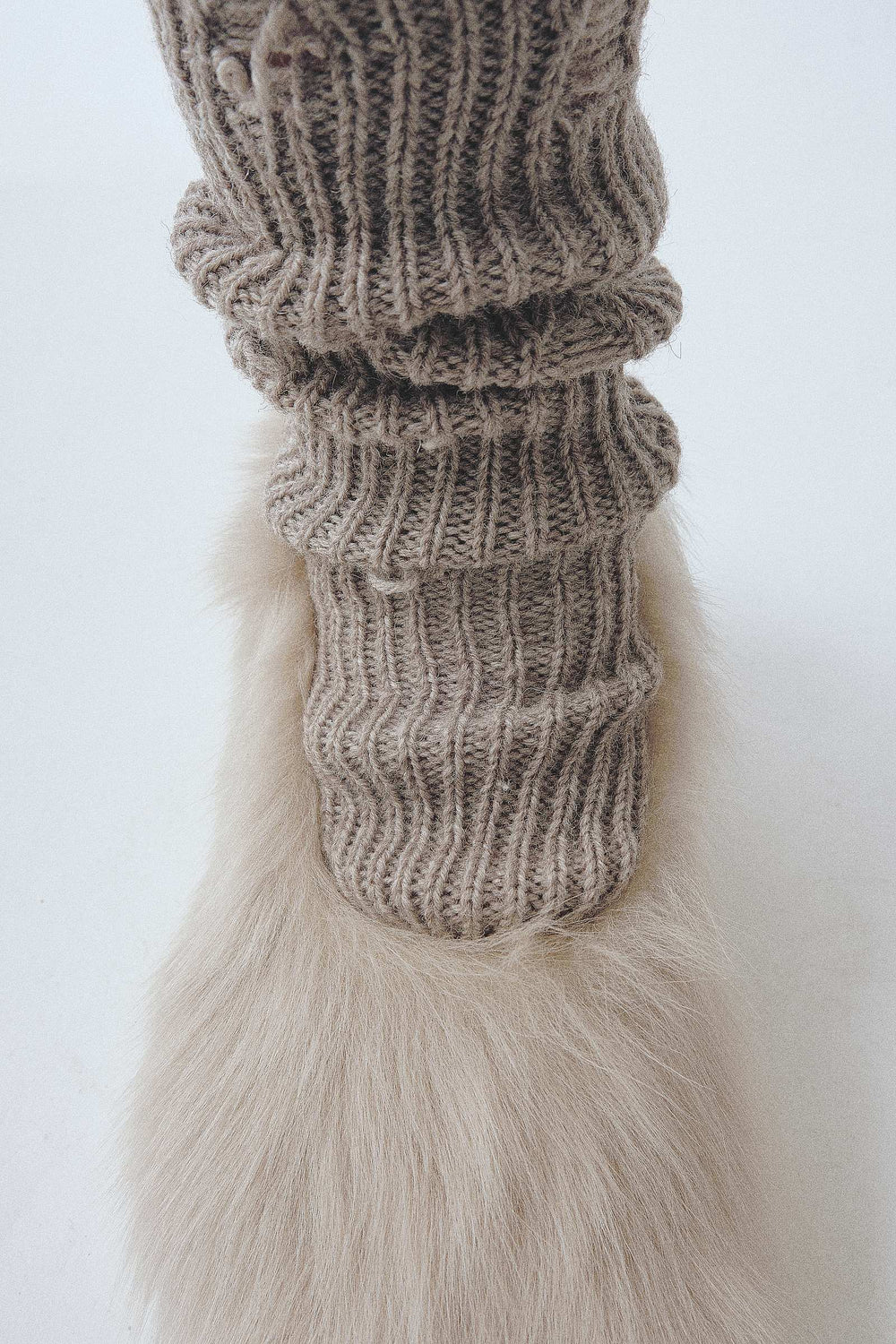 Chaussettes d'hiver trouées