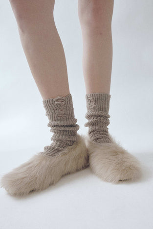 Winter Holey Socks