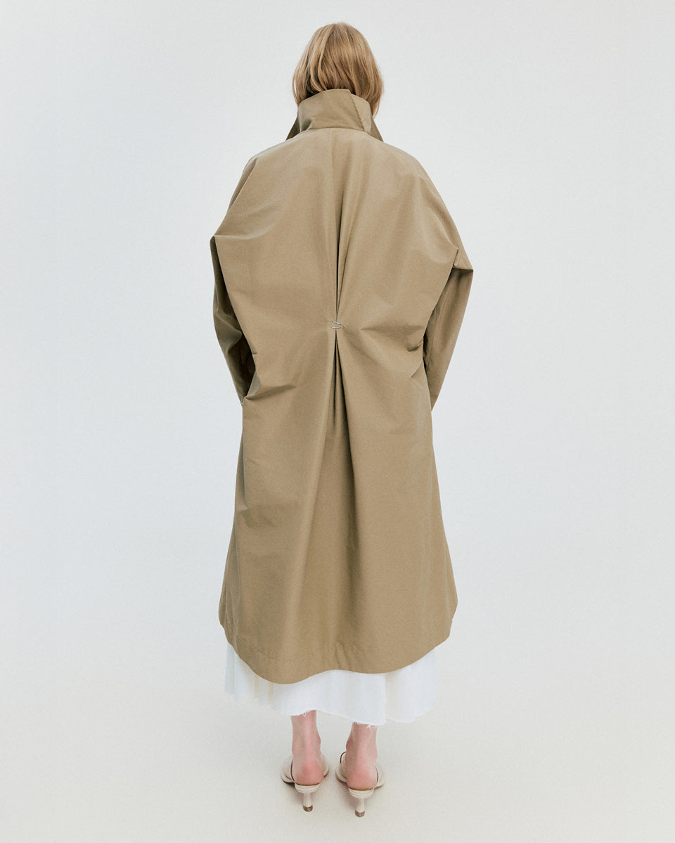 Beige Trench Coat №1