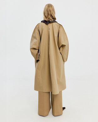 Beige Tench Coat №2